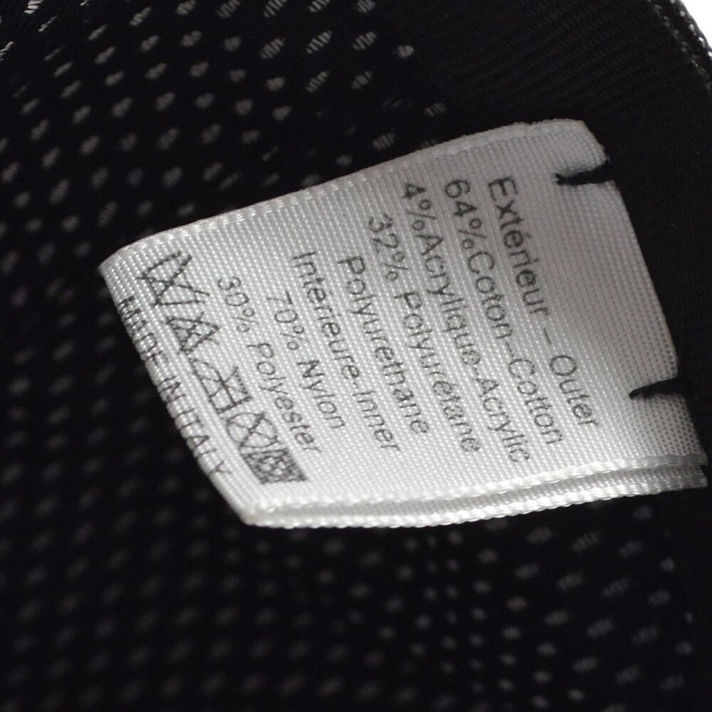 Chanel Sport Line Cap Hat Black #M Small Good - Picture 6 of 12